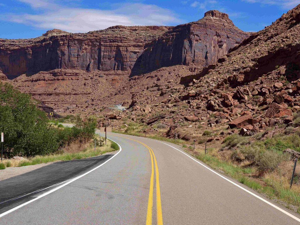 Carretera escénica Utah SR-128