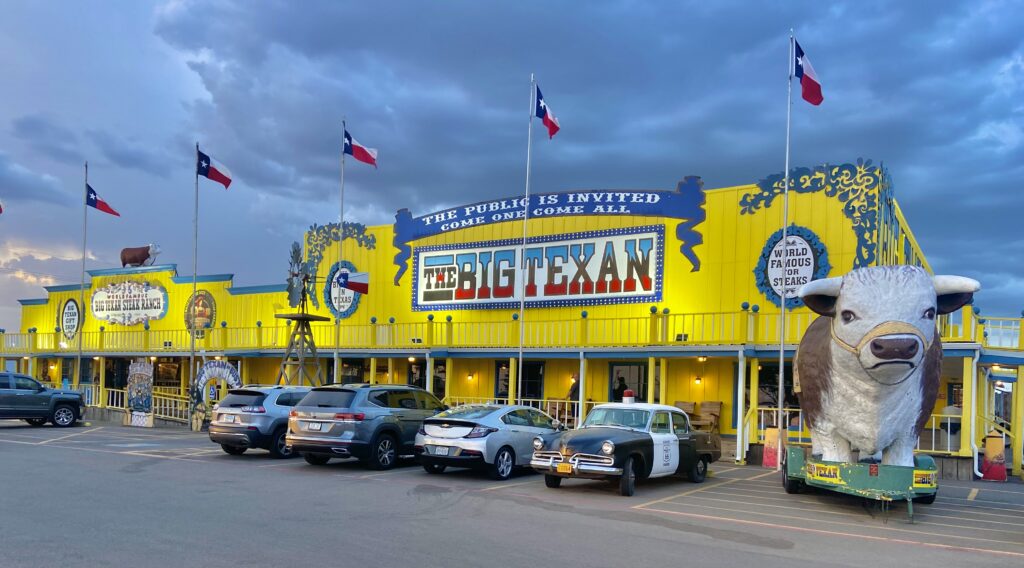 THE BIG TEXAN, RESTAURANTE