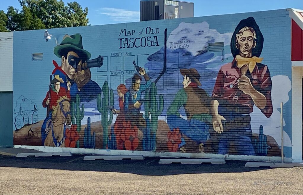 Murales en las calles de Amarillo TEXAS EEUU