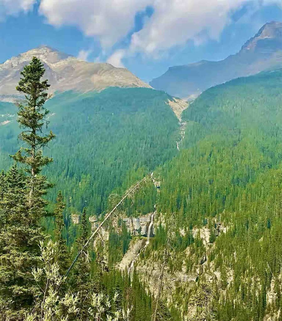 Cascada en Parque Nacional Banff