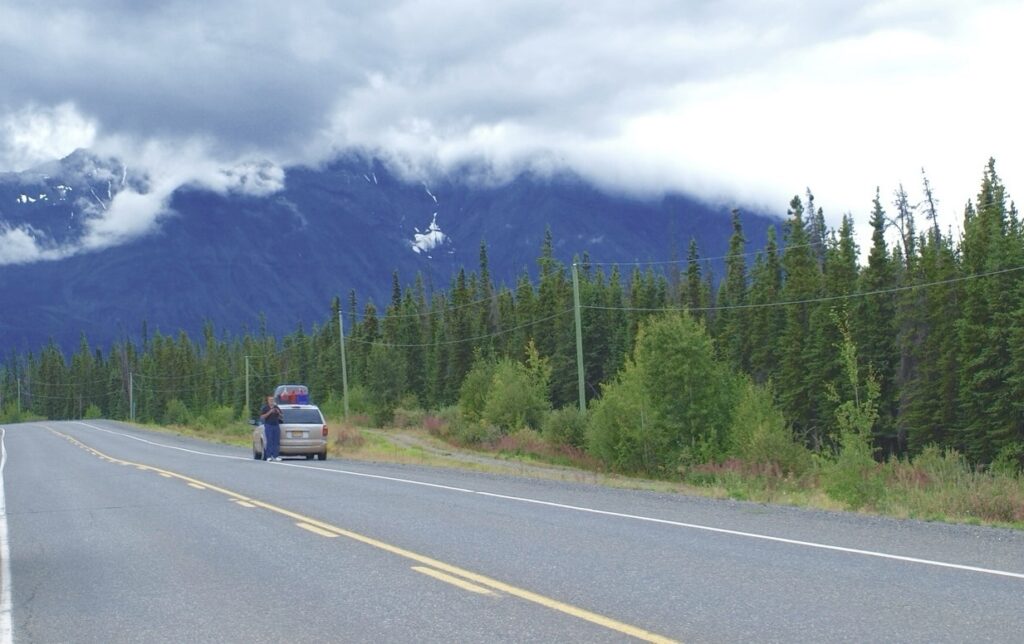 Carretera en Alaska